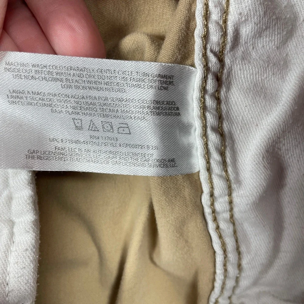 Vintage Gap Jogger Pants Mens XL Khaki Tan Cotton Stretch Drawstring Casual